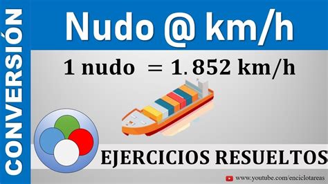 1 nudo cuantos km son|Knots a Kilómetros por hora